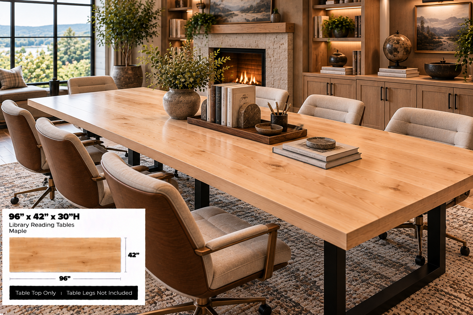 Library Reading Tables