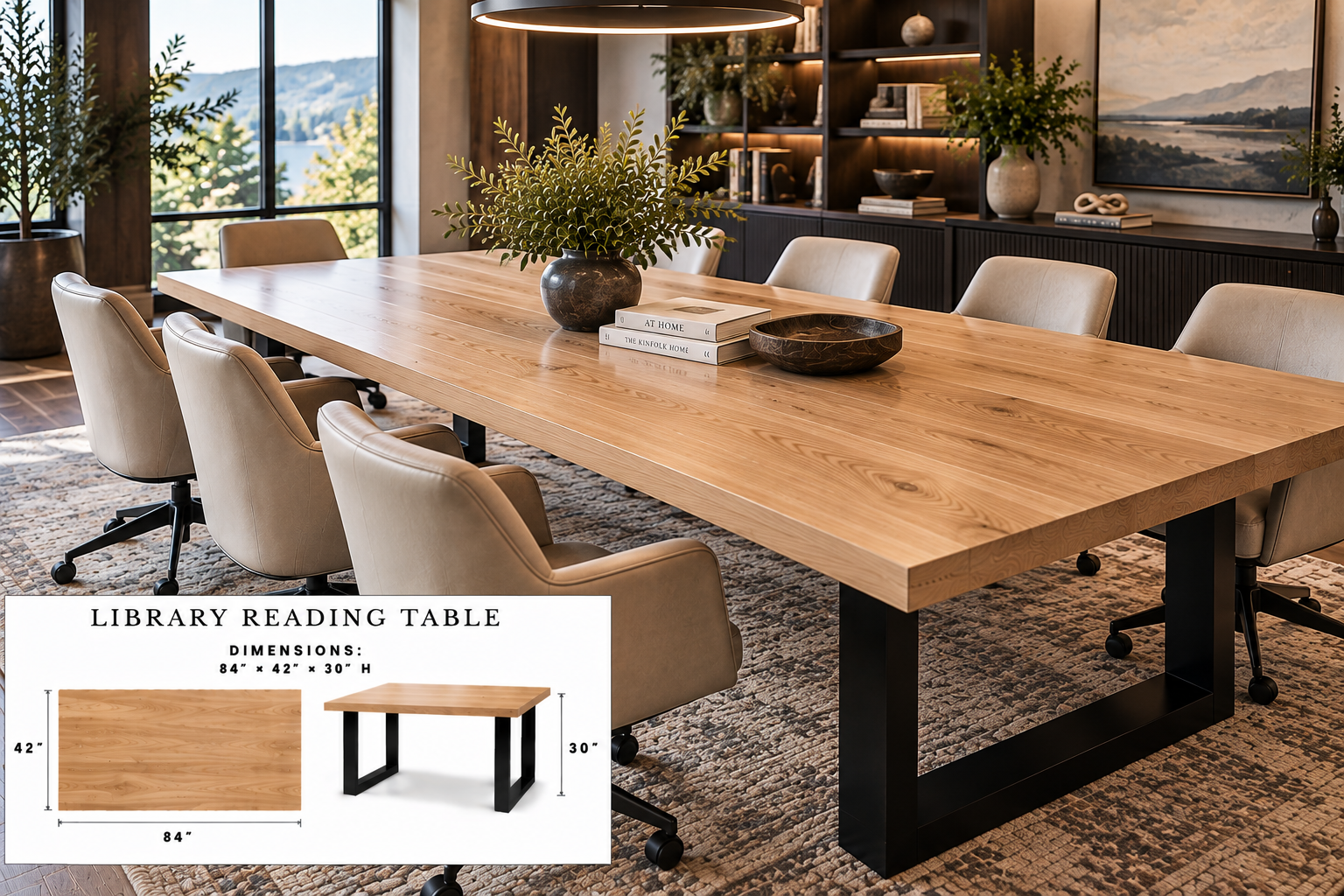 Library Reading Tables