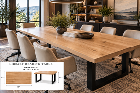 Library Reading Tables