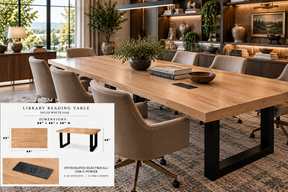 Library Reading Tables
