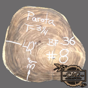 Giant Parota Crosscut Cookies - Imported from Costa Rica