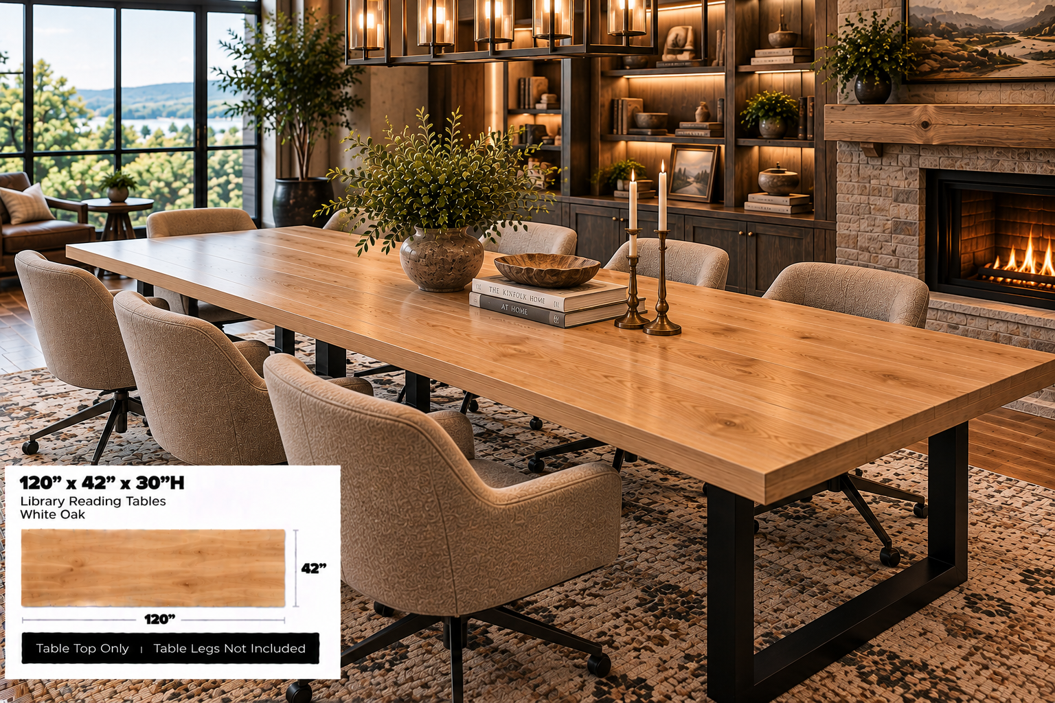 Library Reading Tables