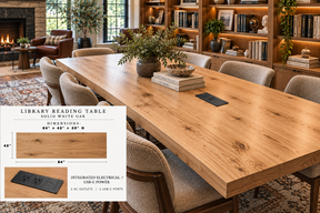 Library Reading Tables