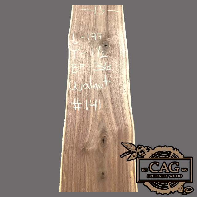 Walnut Slabs 8/4- 101-200