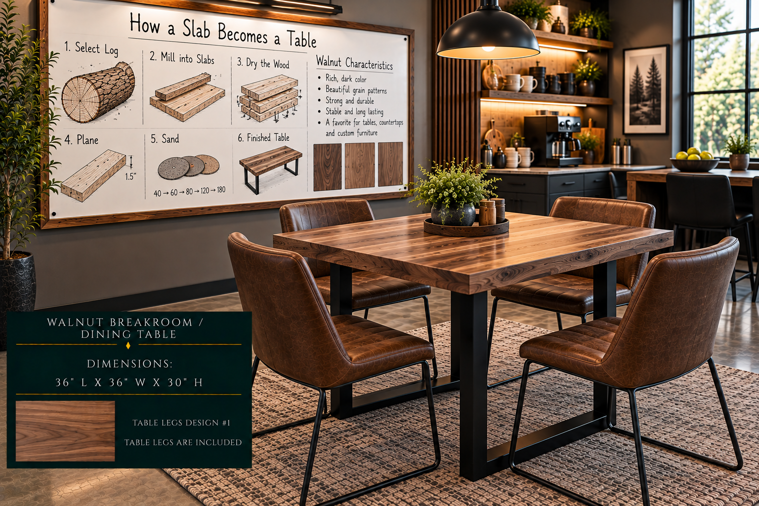 Breakroom / Dining Tables (Square)