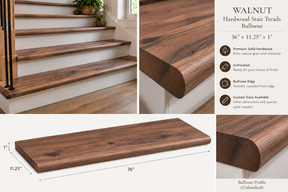 Hardwood Stair Treads Not Finished