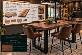 Standing-Height Collaborative Tables