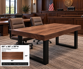 Government / Courthouse Counsel Tables