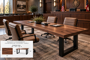 Government / Courthouse Counsel Tables
