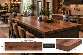 Hardwood Countertops / Work Surfaces