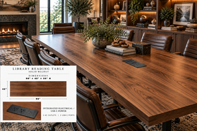 Library Reading Tables