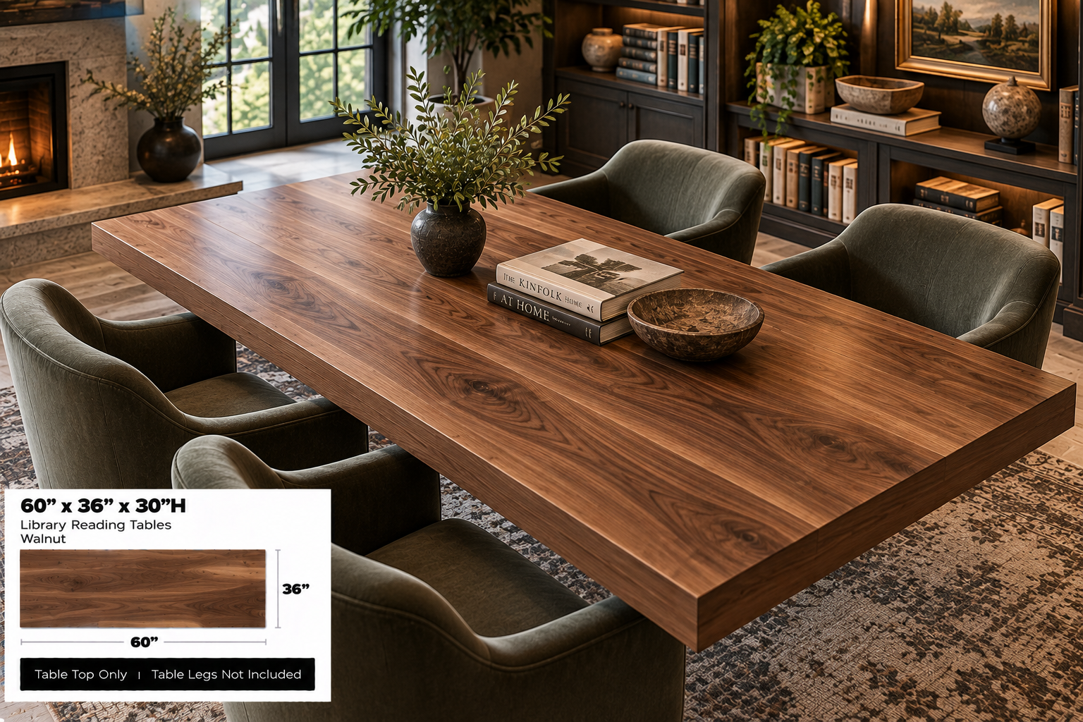 Library Reading Tables