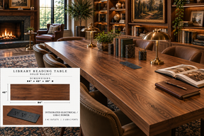 Library Reading Tables