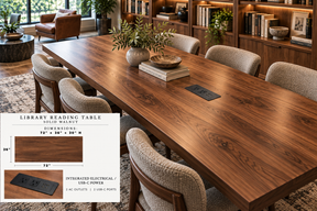 Library Reading Tables