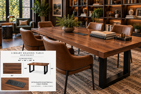 Library Reading Tables