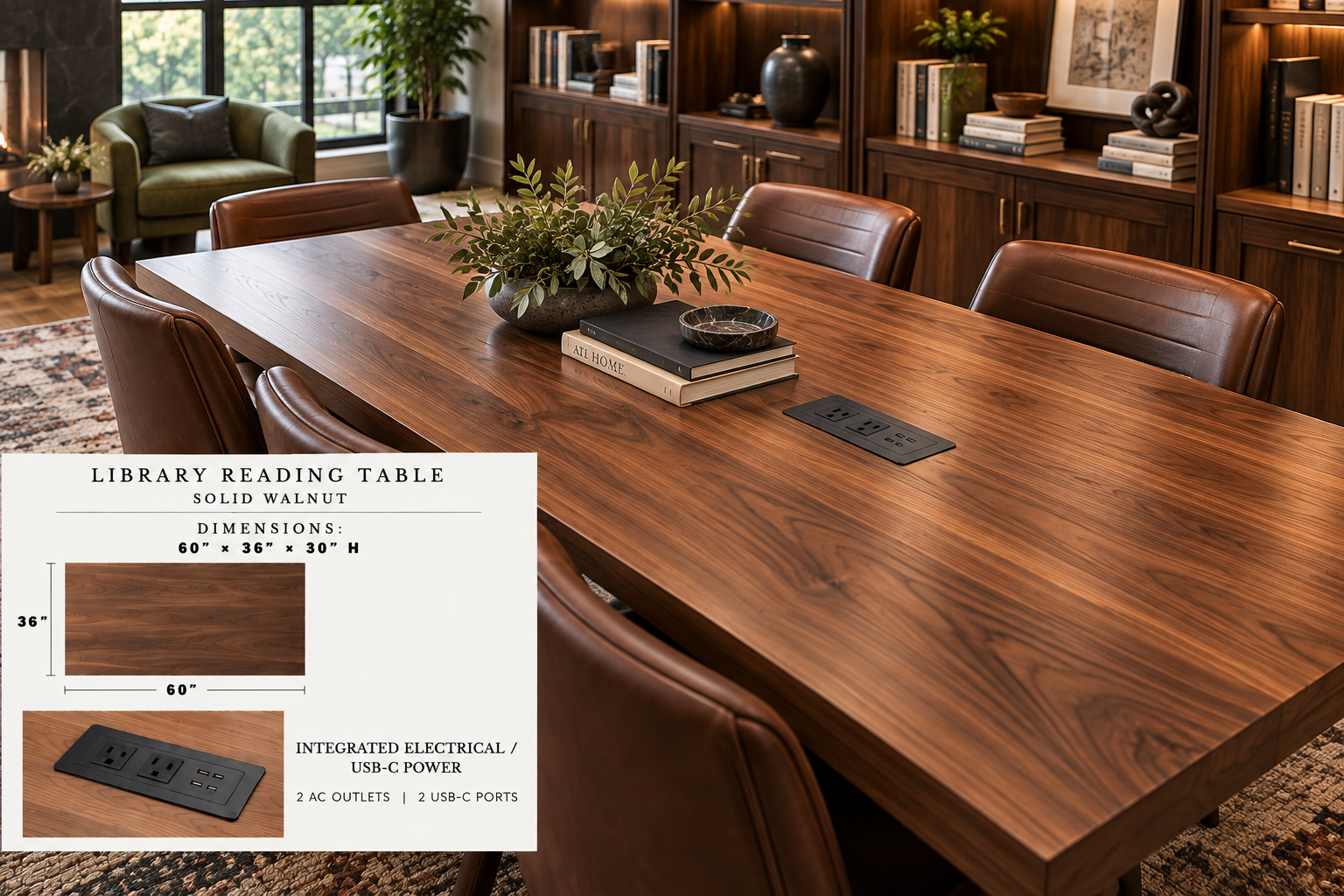 Library Reading Tables