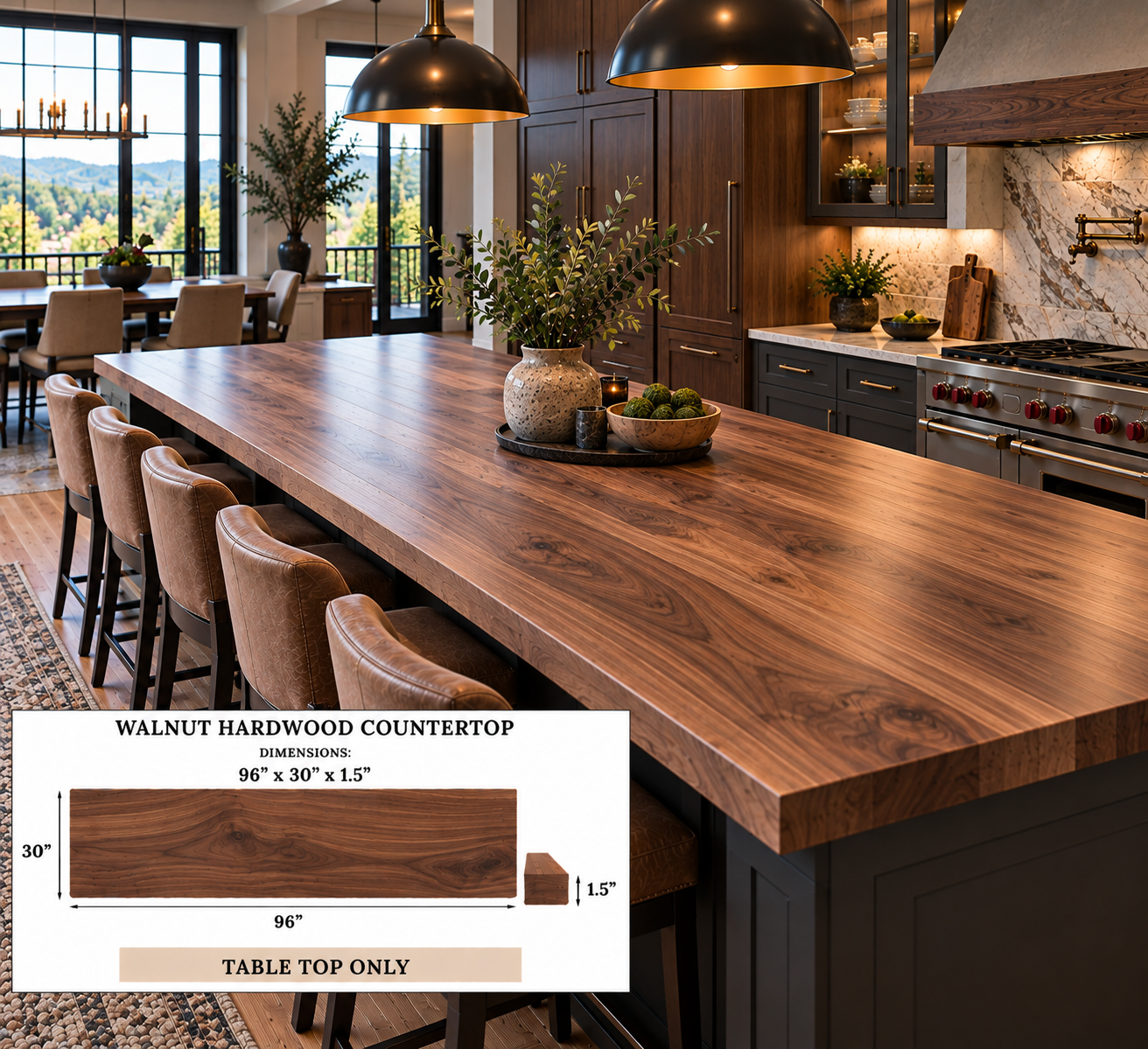 Hardwood Countertops / Work Surfaces