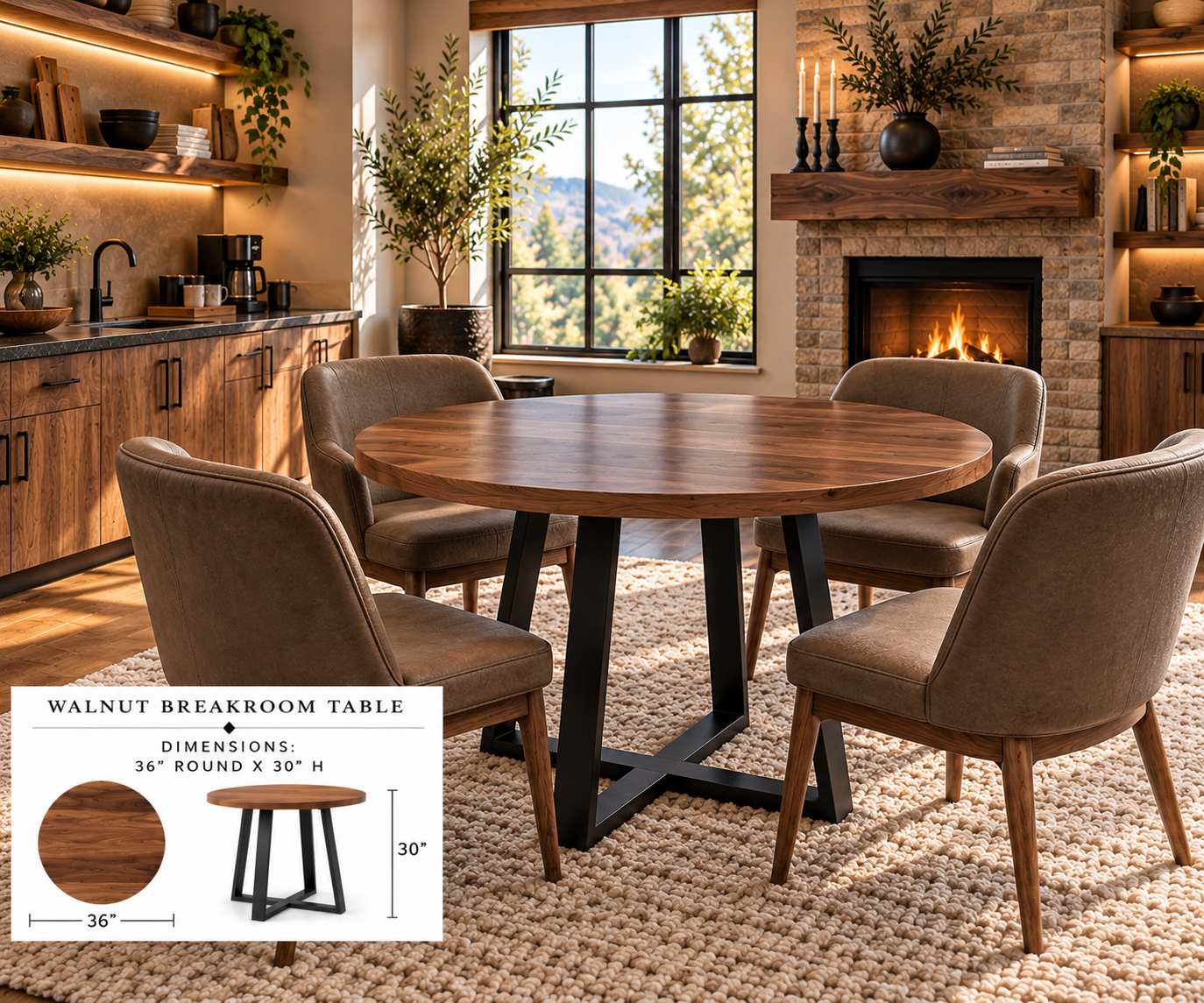 Breakroom / Dining Tables (Round)