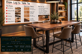 Standing-Height Collaborative Tables