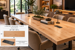 Library Reading Tables