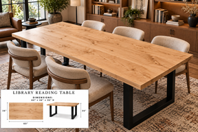Library Reading Tables