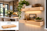 Commercial Hardwood Shelving