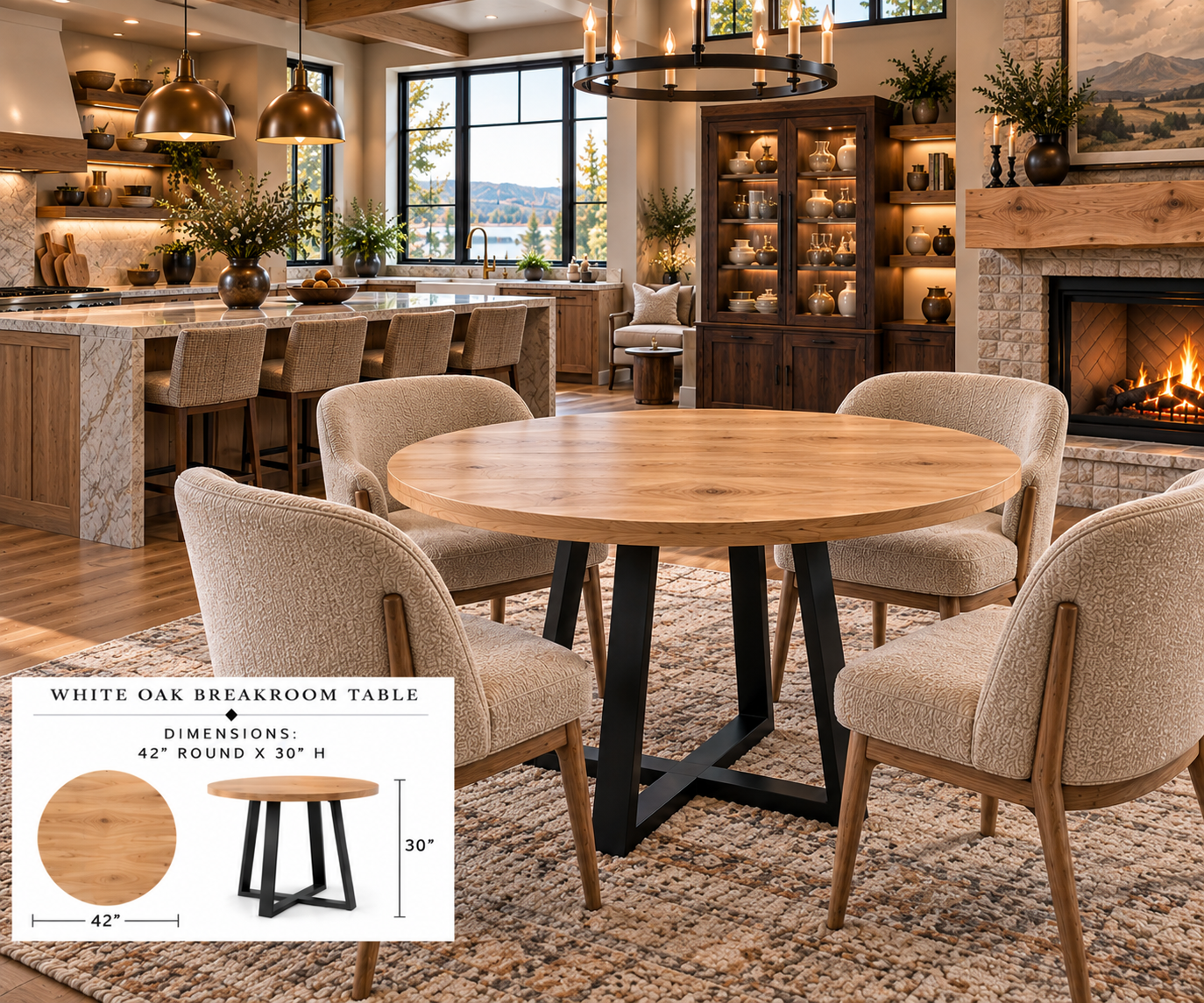 Breakroom / Dining Tables (Round)