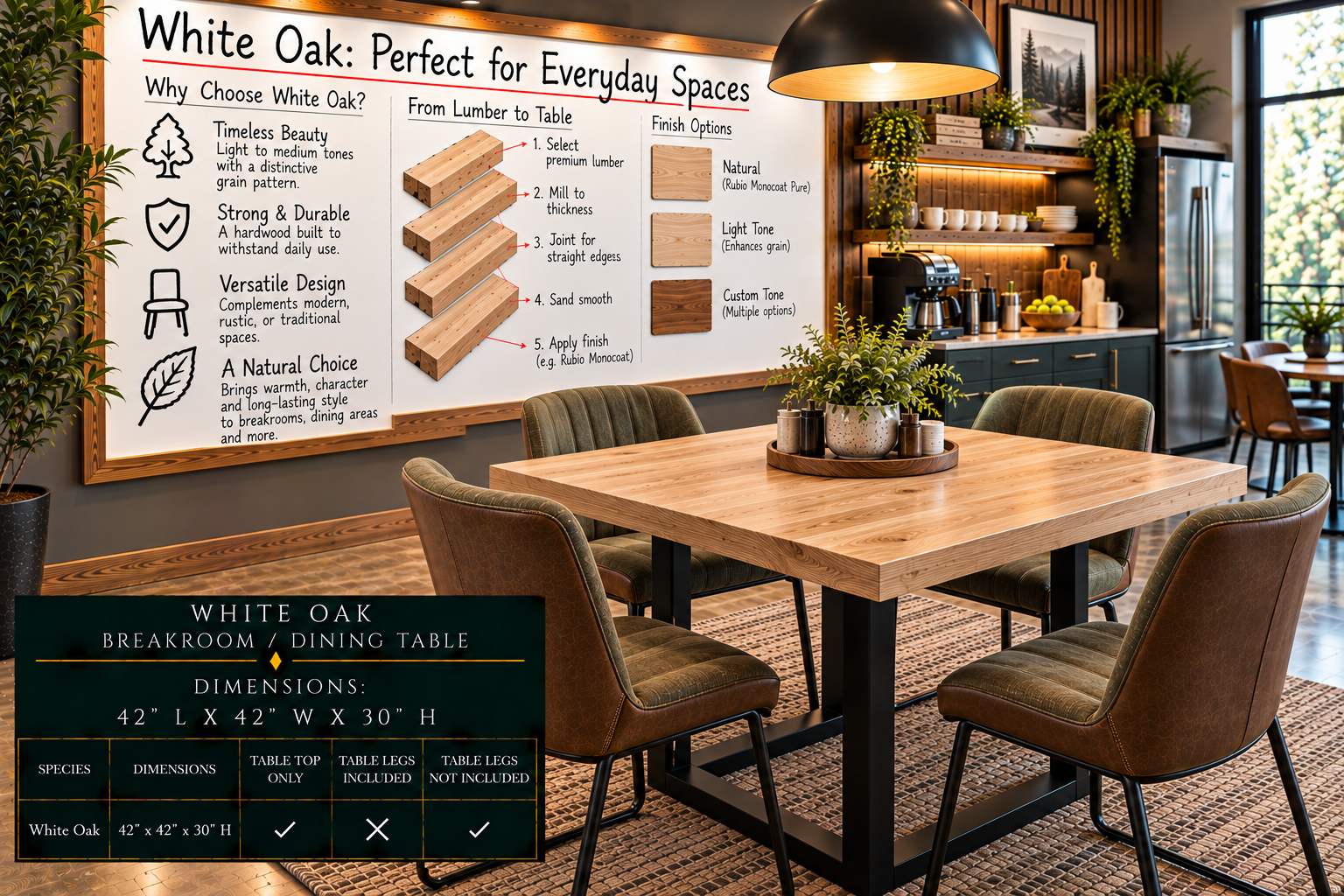 Breakroom / Dining Tables (Square)