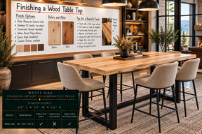 Standing-Height Collaborative Tables