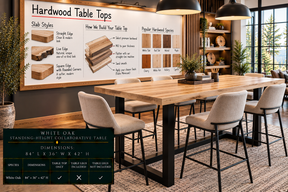Standing-Height Collaborative Tables
