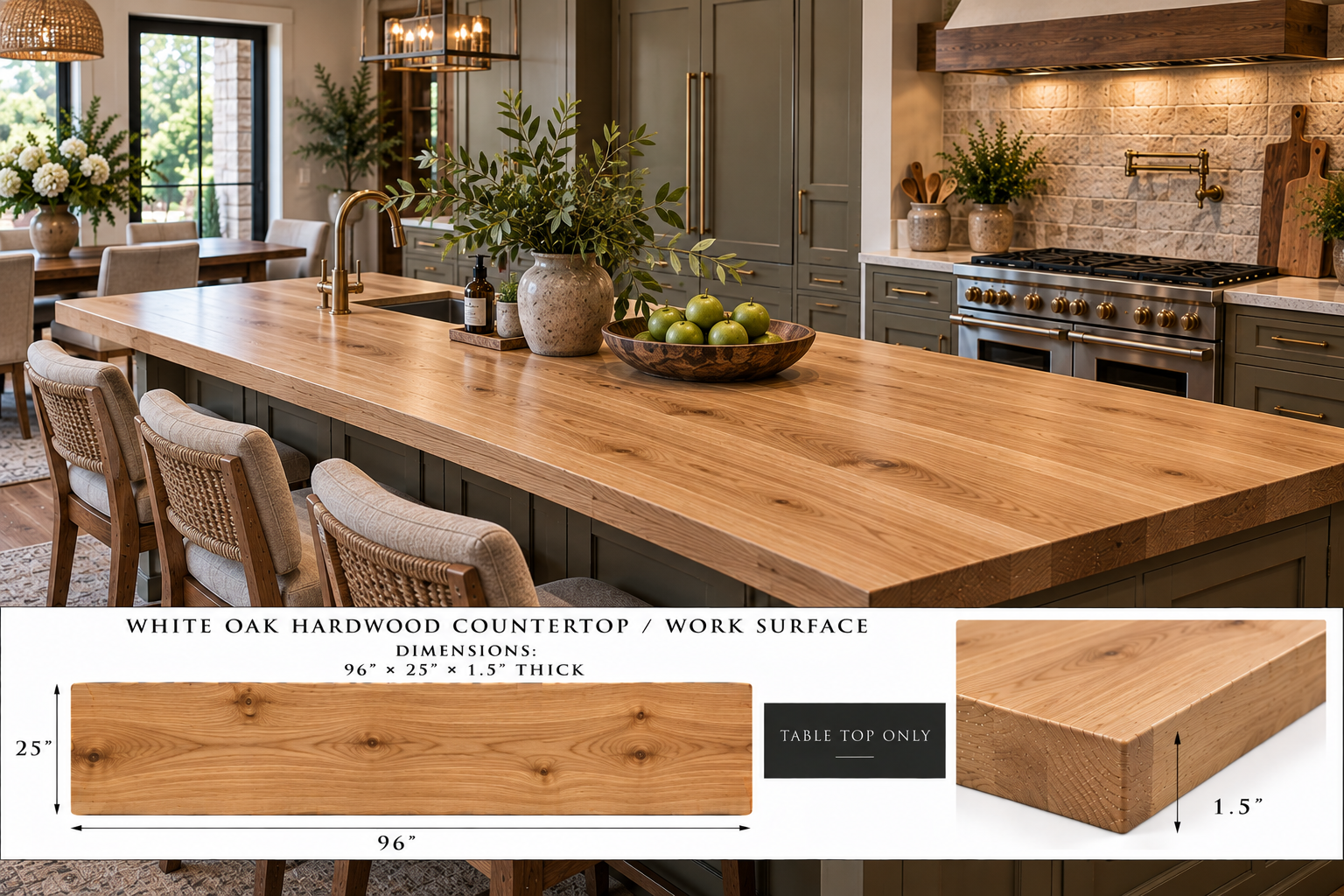 Hardwood Countertops / Work Surfaces