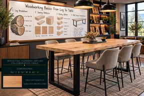 Standing-Height Collaborative Tables