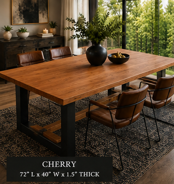 Custom Dining Room, Living Room or Kitchen Tables