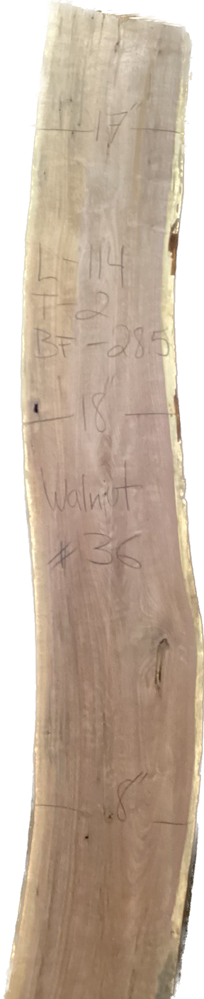 Walnut Slabs 8/4- 1-100
