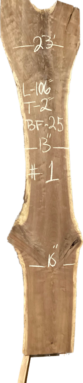 Walnut Slabs 8/4- 1-100