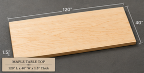 Custom Dining Room, Living Room or Kitchen Tables
