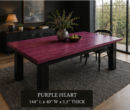 Custom Dining Room, Living Room or Kitchen Tables