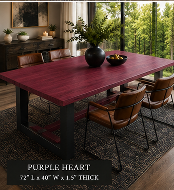 Custom Dining Room, Living Room or Kitchen Tables