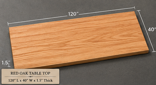 Custom Dining Room, Living Room or Kitchen Tables