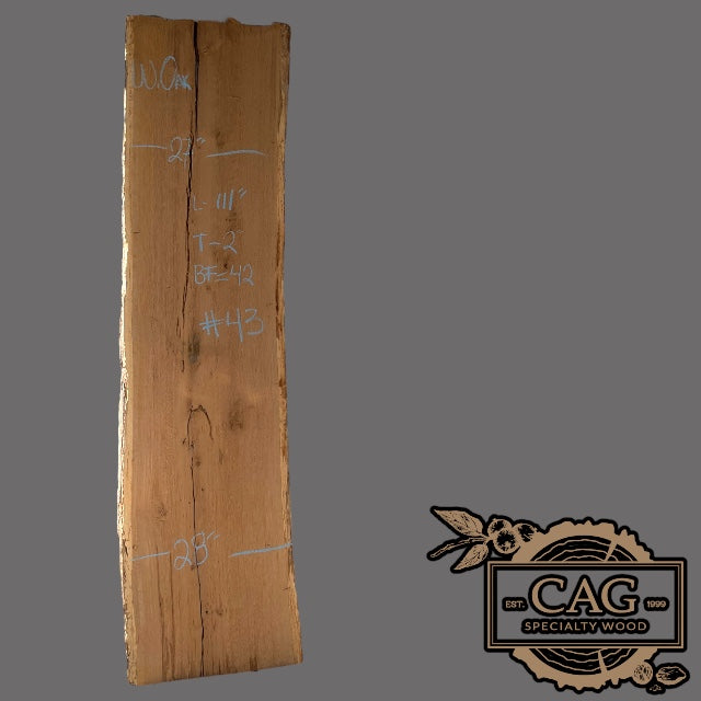 White Oak Slabs #1-100