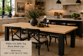 Custom Dining Room, Living Room or Kitchen Tables