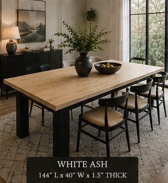 Custom Dining Room, Living Room or Kitchen Tables