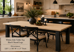 Custom Dining Room, Living Room or Kitchen Tables