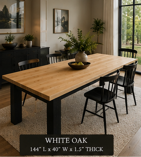Custom Dining Room, Living Room or Kitchen Tables