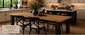 Custom Dining Room, Living Room or Kitchen Tables